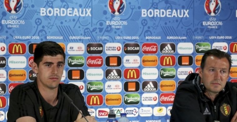 Oorlog tussen Courtois en Wilmots: doelman sleept oud-bondscoach voor de rechter