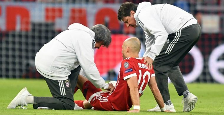 Update: Robben houdt interviews af, maar spierblessure lijkt mee te vallen