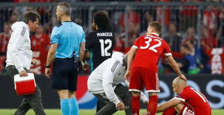 Enorme tegenvaller voor Robben: Nederlander al na paar minuten gewisseld