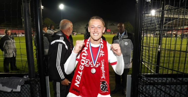 Dubbel gevoel voor Ajax-spits na kampioenschap: Je wil graag feesten