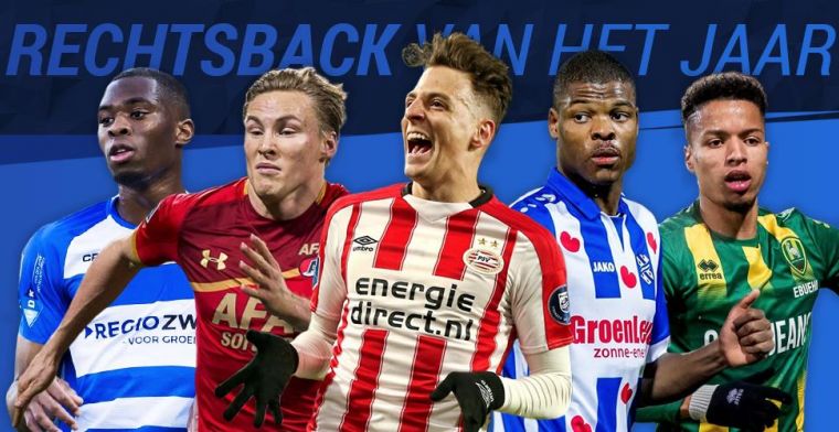 VoetbalPrimeur Elftal van het Jaar: rechtsback