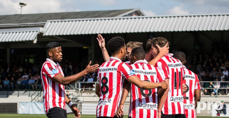 Mühren redt Sparta bij FC Dordrecht na bizar eigen doelpunt van Spierings
