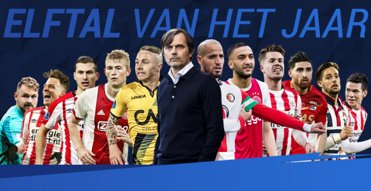 VoetbalPrimeur Elftal van het Jaar: liefst zes PSV'ers, twee keer Ajax