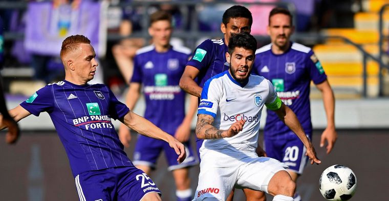 Anderlecht laat tweede plaats liggen na thuisnederlaag tegen Racing Genk