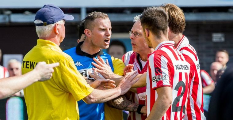 Actie van woedende Sparta-fans 'niet gepast': Aan spelers komen gaat te ver