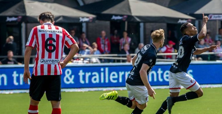 Shock in Rotterdam: Sparta verliest en degradeert, Emmen debuteert in Eredivisie