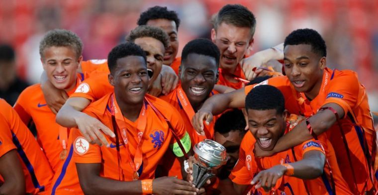 Penaltykoningen van Oranje O17: 'Volle druk erop. Als je mist, moet je sprinten'