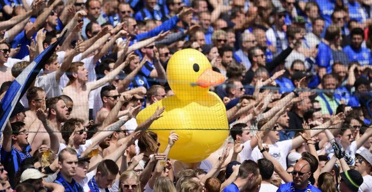 KNAP! Club-fan eert overleden Sterchele en viert met hem vijftiende landstitel