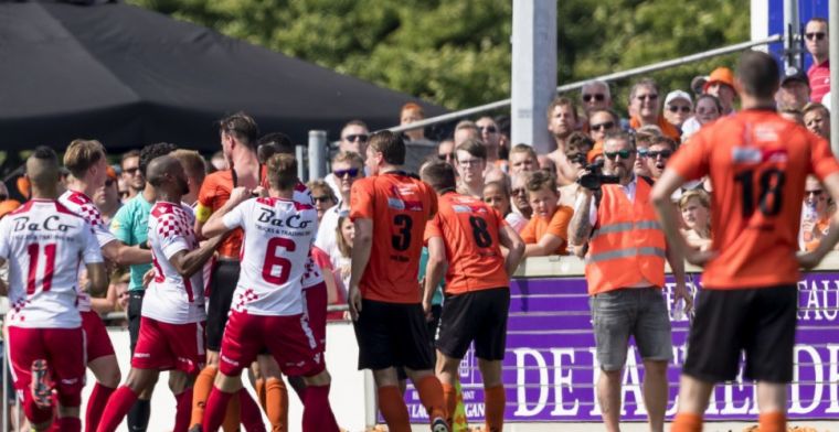 Katwijk houdt stand in Werkendam en houdt Buijs en Kozakken Boys van titel