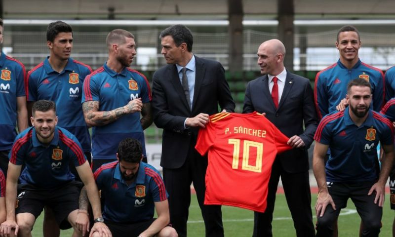 Bizar gerucht uit Spanje: Ramos botst met bondsvoorzitter, Piqué moet ingrijpen