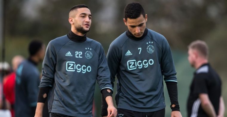 Ik heb wel contact met Ziyech, maar ik word niet gepest. Absoluut niet