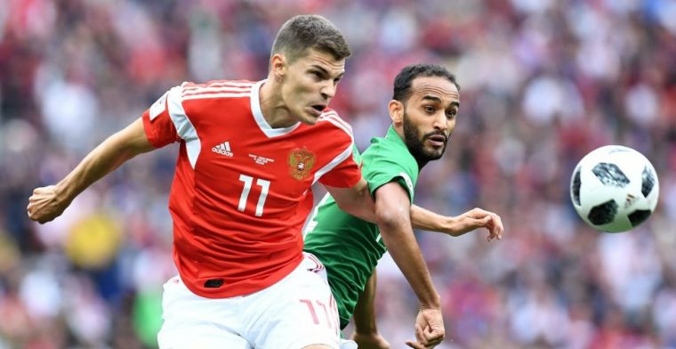 LIVE: Rusland geeft ongenadig pak slaag aan Saudi-Arabië: 5-0 (gesloten)
