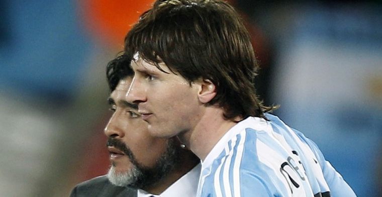 Resultado de imagen para H. Crespo: Messi no es Maradona, él solo no gana un Mundial