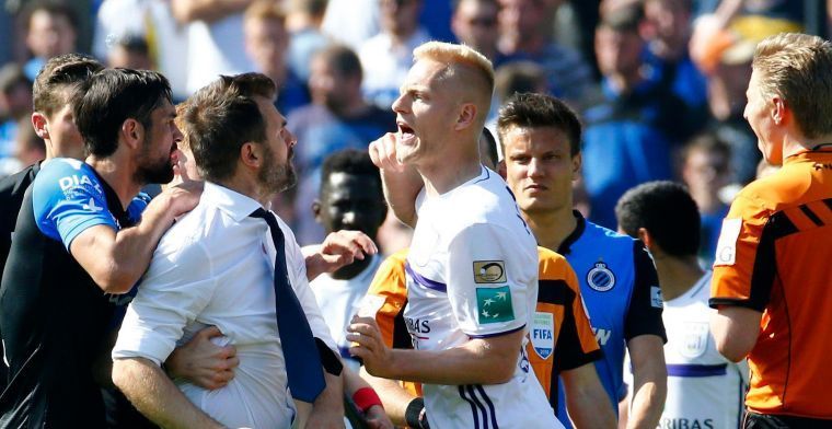 'Club Brugge wordt niet gestraft na incidenten tegen Anderlecht'