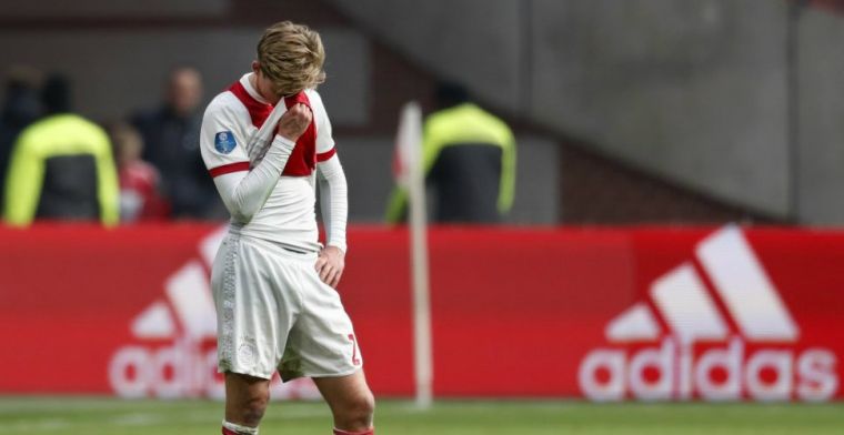 Blessurenieuws bij Ajax: rentree De Jong laat voorlopig op zich wachten