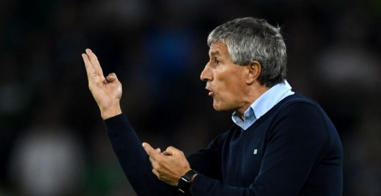 Malestar en el Betis por las declaraciones de Quique Setién