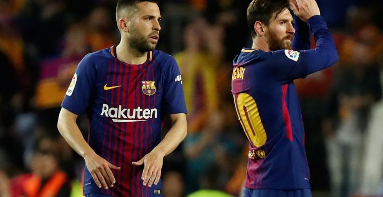 Jordi Alba reitera su amor por el Barça ante el interés del Tottenham