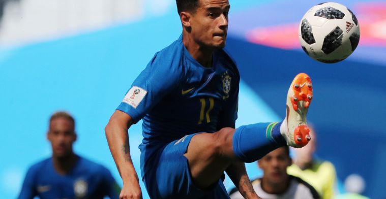 GOL | Coutinho se encuentra un regalo para batir a Keylor Navas y salvar a Brasil