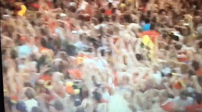 Prachtige beelden: Belgische fans worden helemaal gek na de 3-2