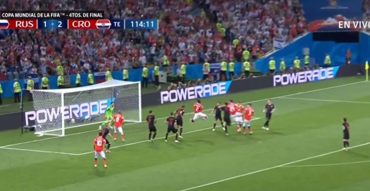 Sensatie in Sochi: Rusland maakt in 115e minuut (!) gelijk met rake kopbal