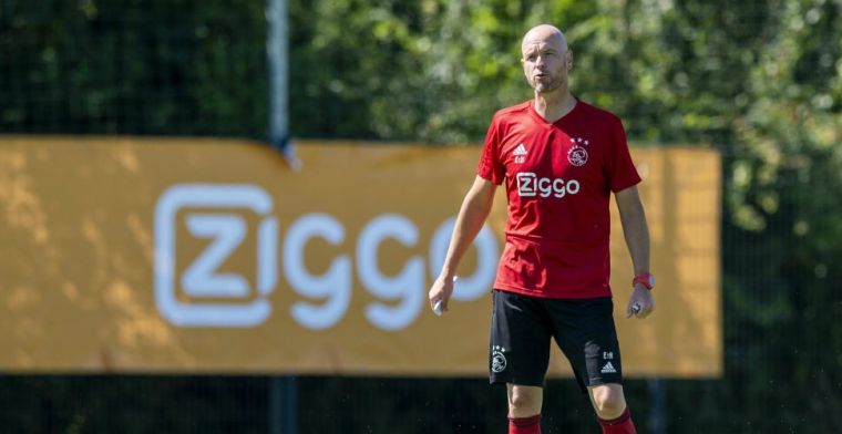 Ten Hag enthousiast over 'brutale' Ajax-tiener: 'Grote stap, hij adapteert snel'