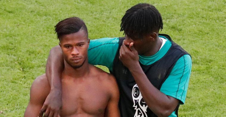Kara traint weer, (nog) niet bij Anderlecht, maar op het strand