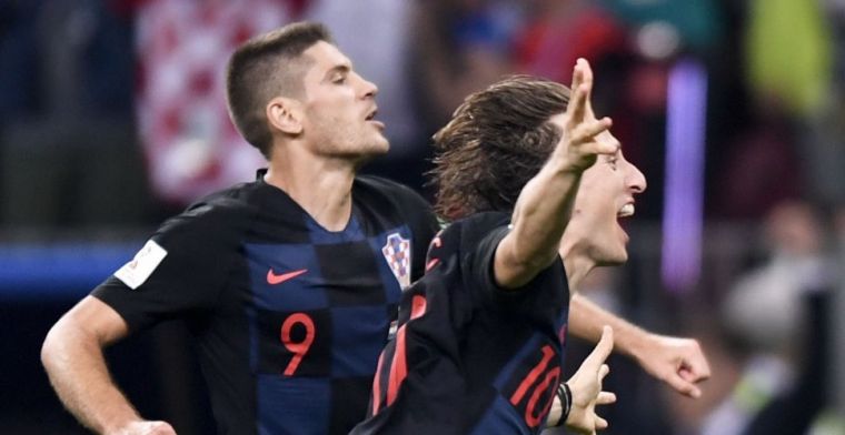 Modric hekelt Engelsen na halve finale: 'Dat is een enorme fout van ze geweest'
