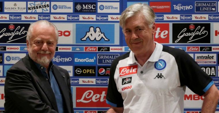 Napoli-preses over 'transfertargets': 'Waarom zou ik die oude mannen vastleggen?'