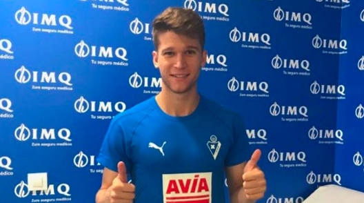 Marc Cardona promete rendimiento en su presentación con el Eibar