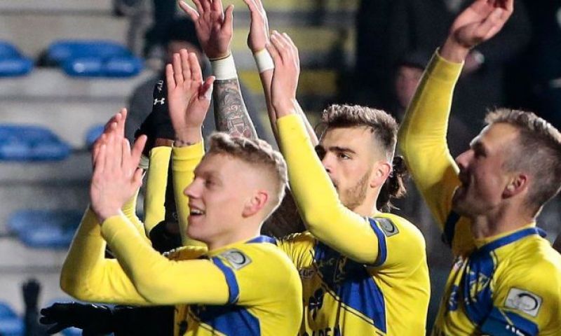'Sint-Truiden breekt transferrecord voor spits met negen goals in dertien matchen' Afbeelding: 'Sint-Truiden breekt transferrecord voor spits met negen goals in dertien matchen'