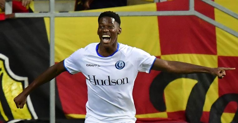 David doet het opnieuw en brengt AA Gent in schitterende positie