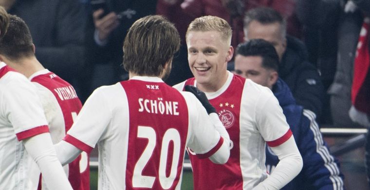 Van de Beek terug in basis tegen Heracles: 'Maar zullen per wedstrijd bekijken'