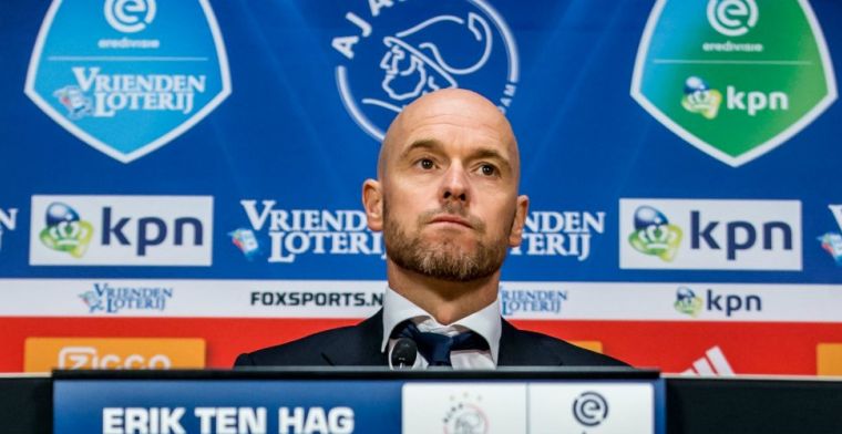 Ten Hag kondigt mutaties aan bij Ajax: We hebben meer basisspelers nodig