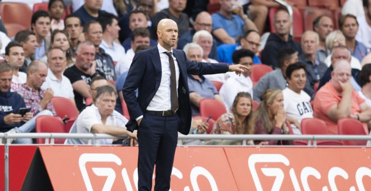 Ten Hag: 'Schandalig slecht. De spelers hadden daar duidelijk last van'
