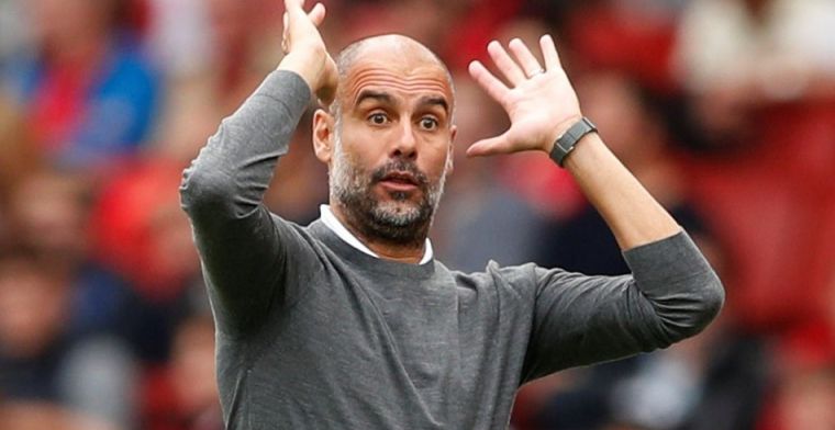 Guardiola no puede estar más de media hora sin hablar de fútbol