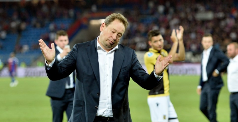 Teleurgestelde Slutsky not amused: Dit is voetbal op een serieus niveau