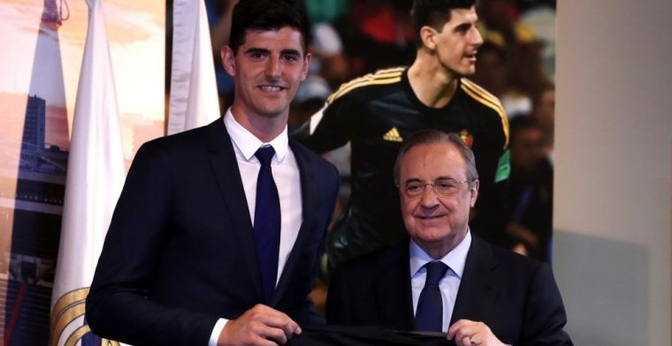 El dorsal con el que podría debutar Courtois en el Real Madrid