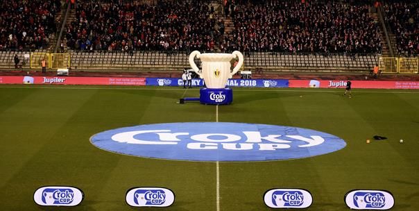 Nu al bolvormig Joseph Banks Loting Croky Cup 2018-2019 : Beker van België