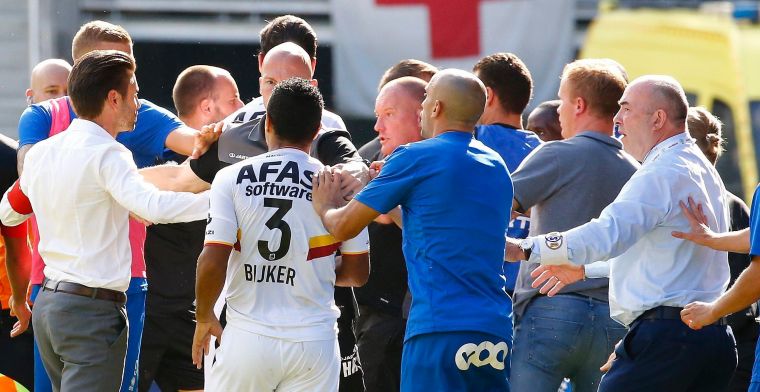 UPDATE: Vanderbiest krijgt handje hulp van ref: 'Geen racistische opmerkingen'