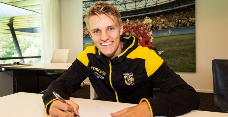 Vitesse enigszins gehavend: Odegaard stevent af op basisplek
