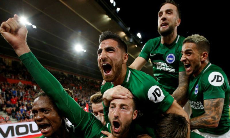 Brighton knokt zich naar en gelijkspel bij Southampton Afbeelding: Brighton knokt zich naar en gelijkspel bij Southampton