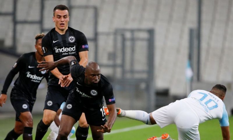 Frankfurt wint ondanks rood Willems van Strootman; Oranje-feestje Besiktas Afbeelding: Frankfurt wint ondanks rood Willems van Strootman; Oranje-feestje Besiktas