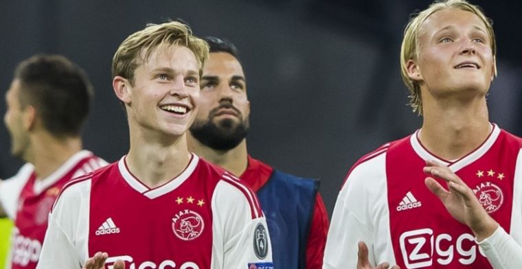 Ik ben nu basisspeler van Ajax en we spelen ook Champions League. Ik geniet hier