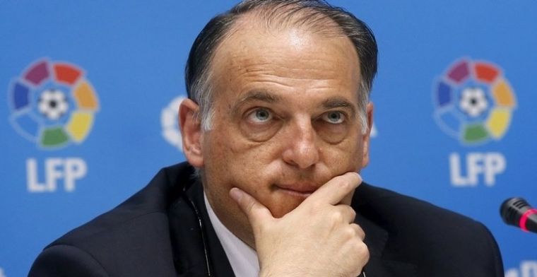 Rubiales y Tebas se enzarzan en una discusión en Twitter