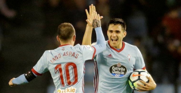 Iago Aspas y Maxi Gómez monopolizan los goles del Celta