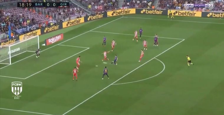 VÍDEO | Messi castiga la poca intensidad del Girona (1-0)