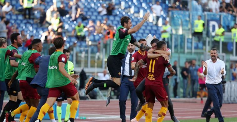 Roma rekent af met crisis: Lazio met ruime cijfers verslagen in stadsderby
