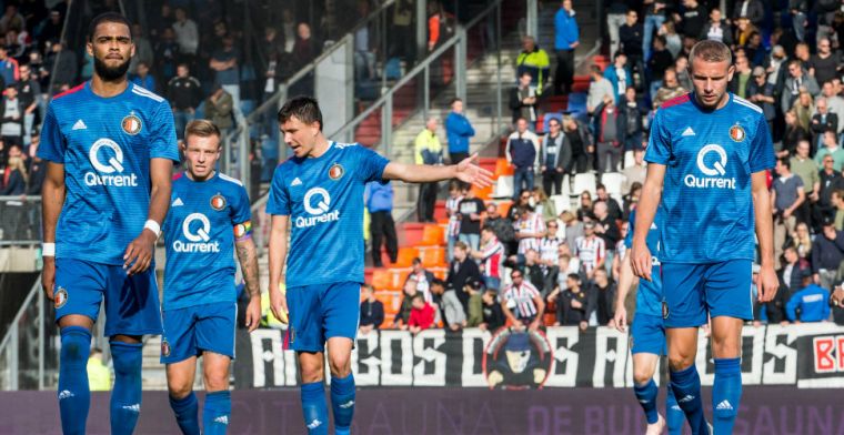 Feyenoord te afhankelijk van Van Persie: 'Gelijkwaardig aan nummer elf Eredivisie'