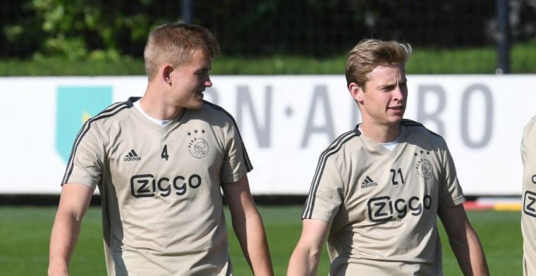 ''Ajax-mania' bij FC Barcelona: 130 miljoen euro voor De Ligt én De Jong'