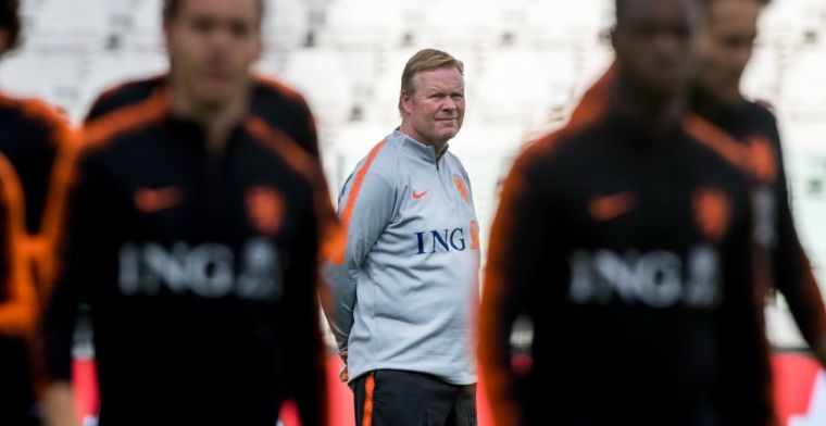 Koeman: Geen probleem als daar een, twee, drie of vier debutanten tussen zitten
